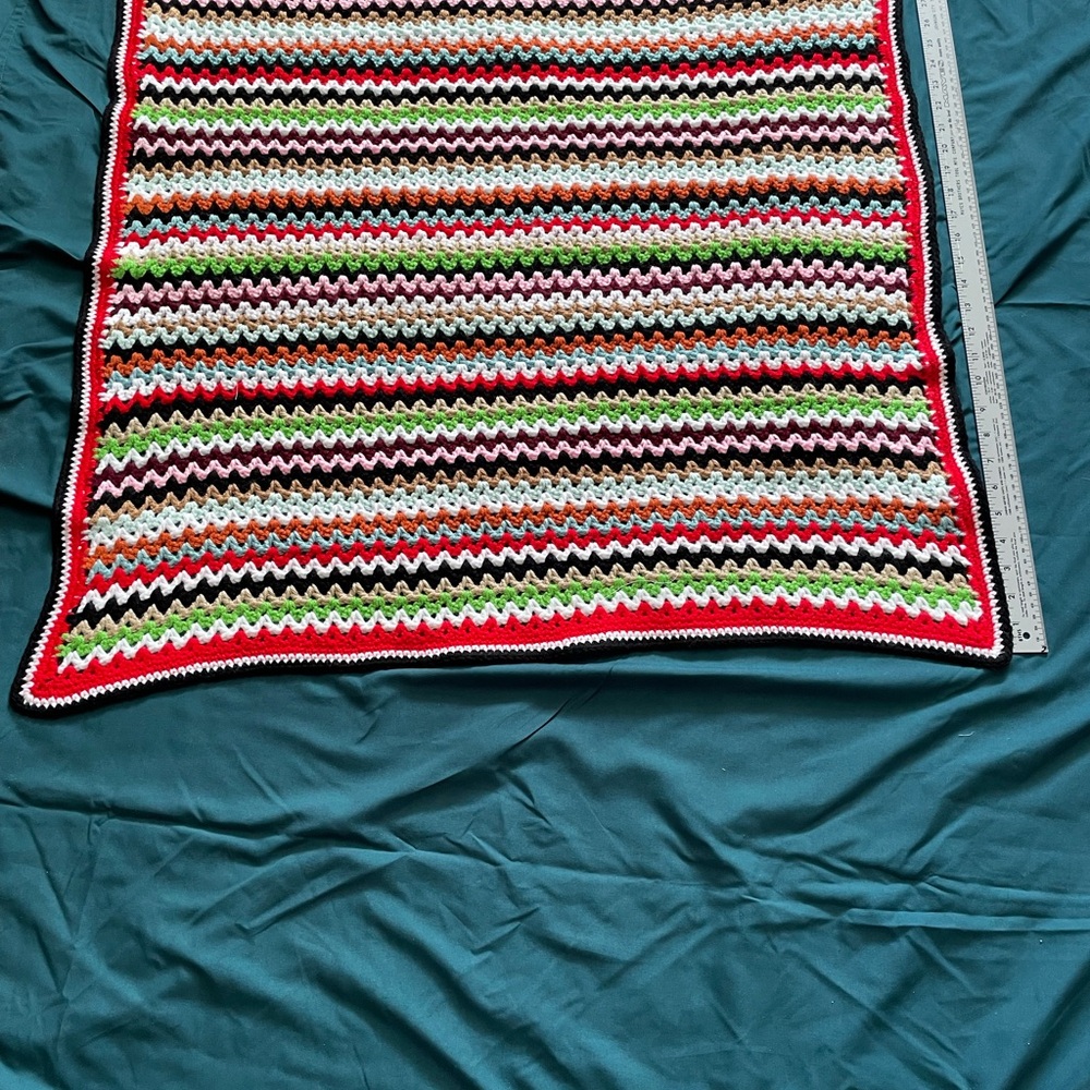 Colorful Striped Kids Blanket